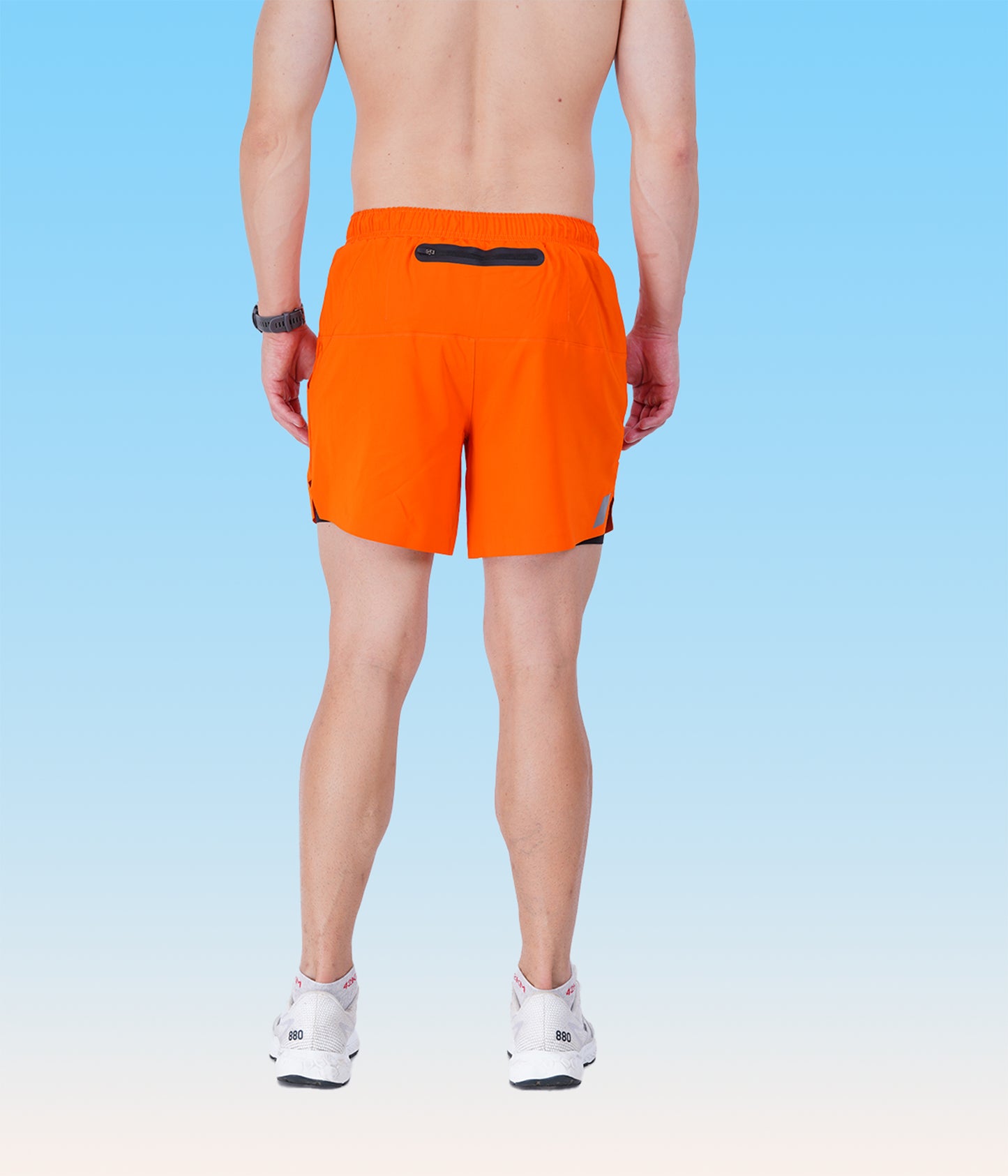 2-in-1 Distance Shorts with Tights, 5 inch